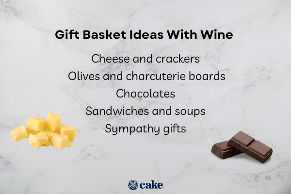 Gift basket ideas with wine